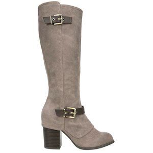Fergalicious Connor Tall Taupe Boots Brand New Without Box